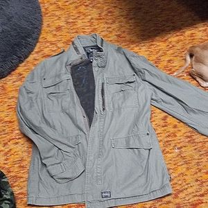 Army green jacketp